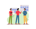 پیش‌نمایش فایل team-discussing-on-website-development-2529188 از پک تم هندی