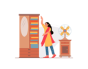 پیش‌نمایش فایل women-taking-clothes-out-of-the-cupboard-2529182 از پک تم هندی