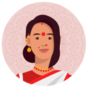 پیش‌نمایش فایل bengali-woman-2885393 از پک چهره (عنوان فیلم هندی)