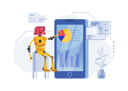 پیش‌نمایش فایل robot-doing-data-analysis-3985668 از پک ربات‌های در حال استفاده