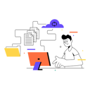 پیش‌نمایش فایل cloud-data-processing-4301655 از پک کسب و کار