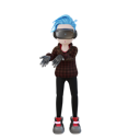 پیش‌نمایش فایل boy-with-vr-googles-showing-something-5404741 از پک جهان واقعیت مجازی