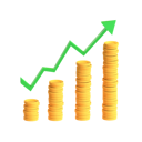پیش‌نمایش فایل coins-chart-3814138 از پک اینفوگرافیک سه‌بعدی