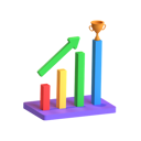 پیش‌نمایش فایل growth-graph-3814643 از پک اینفوگرافیک سه‌بعدی