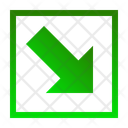 پیش‌نمایش فایل down-right-arrow-10695745 از پک پیکان