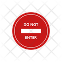 پیش‌نمایش فایل do-not-enter-11926737 از پک علائم و نمادها