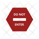 پیش‌نمایش فایل do-not-enter-11926777 از پک علائم و نمادها