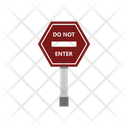 پیش‌نمایش فایل do-not-enter-11926778 از پک علائم و نمادها