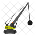 پیش‌نمایش فایل wrecking-ball-crane-13248644 از پک وسایل حمل و نقل