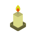 پیش‌نمایش فایل candle-10715412 از پک عناصر ایزومتریک