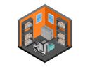 پیش‌نمایش فایل machine-lifting-product-box-in-warehouse-2811860 از پک انبار