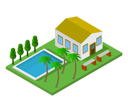 پیش‌نمایش فایل bungalow-with-swimming-pool-2843777 از پک خانه