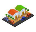 پیش‌نمایش فایل triplex-houses-2843780 از پک خانه