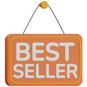 پیش‌نمایش فایل best-seller-sign-6743583 از پک تجارت الکترونیک