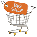 پیش‌نمایش فایل big-sale-with-trolley-6743823 از پک تجارت الکترونیک