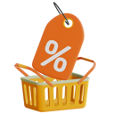پیش‌نمایش فایل discount-tag-with-shopping-basket-6743812 از پک تجارت الکترونیک