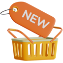 پیش‌نمایش فایل new-tag-with-shopping-basket-10476338 از پک تجارت الکترونیک