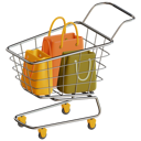 پیش‌نمایش فایل shopping-bags-with-trolley-6743837 از پک تجارت الکترونیک