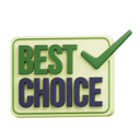 پیش‌نمایش فایل best-choice-product-9733987 از پک ویژگی های محصول