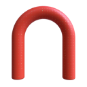 پیش‌نمایش فایل big-cylindrical-arch-4741948 از پک اشیاء هندسی