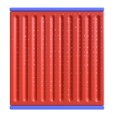 پیش‌نمایش فایل bump-ribbed-square-4741930 از پک اشیاء هندسی