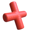 پیش‌نمایش فایل cylindrical-cross-4741912 از پک اشیاء هندسی