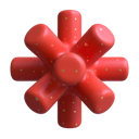 پیش‌نمایش فایل cylindrical-star-4741910 از پک اشیاء هندسی