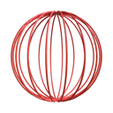 پیش‌نمایش فایل longitudinal-wireframe-sphere-4741955 از پک اشیاء هندسی