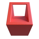 پیش‌نمایش فایل open-faceted-cuboid-4741942 از پک اشیاء هندسی