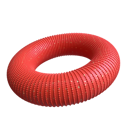 پیش‌نمایش فایل ribbed-donut-4741915 از پک اشیاء هندسی