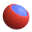پیش‌نمایش فایل ribbed-eye-sphere-4741931 از پک اشیاء هندسی