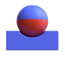 پیش‌نمایش فایل sphere-resting-on-cuboid-4741947 از پک اشیاء هندسی