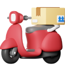 پیش‌نمایش فایل motorcycle-delivery-6922503 از پک لجستیک و تحویل