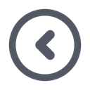 پیش‌نمایش فایل chevron-left-circle-3114456 از پک رابط کاربری