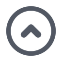 پیش‌نمایش فایل chevron-up-circle-3114453 از پک رابط کاربری