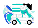 پیش‌نمایش فایل girl-having-vehicle-insurance-10169501 از پک بیمه خودرو