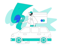 پیش‌نمایش فایل man-checking-car-insurance-paper-10169503 از پک بیمه خودرو