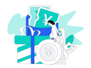 پیش‌نمایش فایل people-using-yen-gift-wallet-10168922 از پک امور مالی