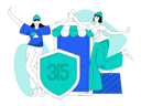 پیش‌نمایش فایل girls-doing-online-shopping-10243259 از پک فعالیت‌های کسب‌وکار