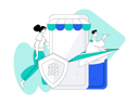 پیش‌نمایش فایل people-shopping-from-online-marketplace-10243262 از پک فعالیت‌های کسب‌وکار