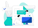 پیش‌نمایش فایل two-men-discussion-on-business-10248178 از پک استارتاپ کسب و کار