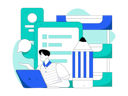 پیش‌نمایش فایل male-employee-talking-about-business-plan-10248173 از پک کسب و کار