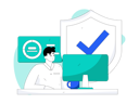 پیش‌نمایش فایل man-check-business-presentation-10248168 از پک کسب و کار
