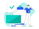 پیش‌نمایش فایل man-checking-work-task-10248165 از پک کسب و کار