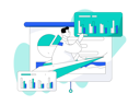 پیش‌نمایش فایل man-working-on-business-analysis-10248154 از پک کسب و کار