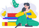 پیش‌نمایش فایل female-student-preparing-for-exams-10745654 از پک فعالیت مدرسه