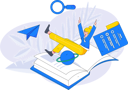 پیش‌نمایش فایل female-student-sitting-on-book-10745651 از پک فعالیت مدرسه