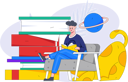 پیش‌نمایش فایل boy-sitting-on-sofa-and-reading-books-10745593 از پک فعالیت مدرسه