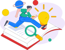 پیش‌نمایش فایل boy-taking-knowledge-by-reading-books-10745619 از پک فعالیت مدرسه