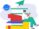 پیش‌نمایش فایل student-preparing-for-examination-10745597 از پک فعالیت مدرسه